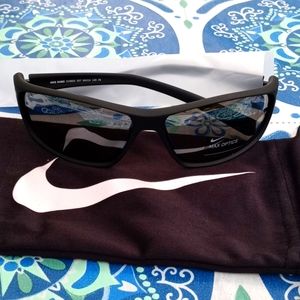 Nike RABID Matte Black/Gray w/ Silver FlashLens